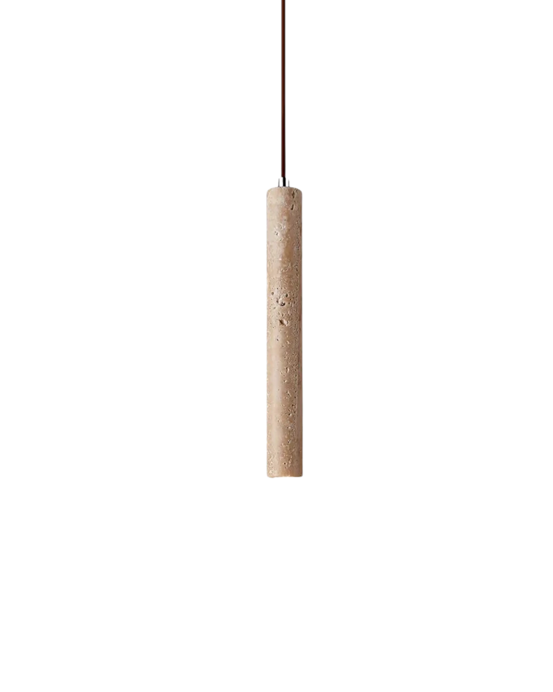 Colonna – Travertin Hanglamp met Warm Diffuus Licht