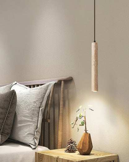 Colonna – Travertin Hanglamp met Warm Diffuus Licht