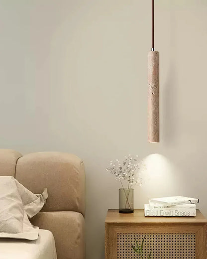 Colonna – Travertin Hanglamp met Warm Diffuus Licht