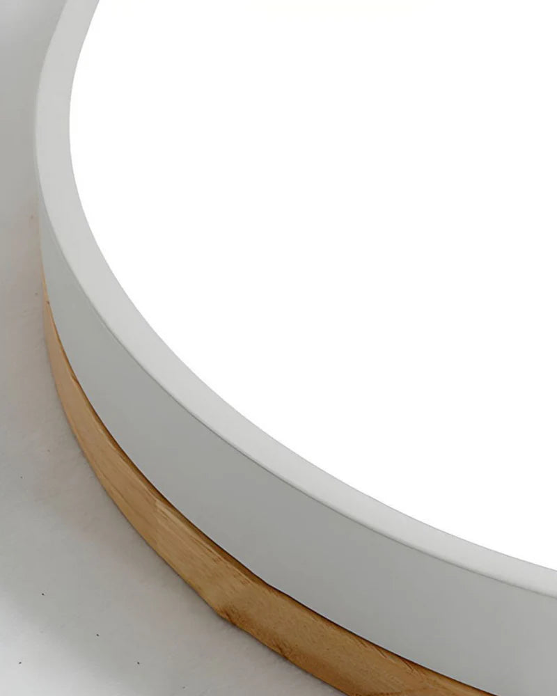 Naturalis – Plafondlamp met eiken houtaccent en LED verlichting