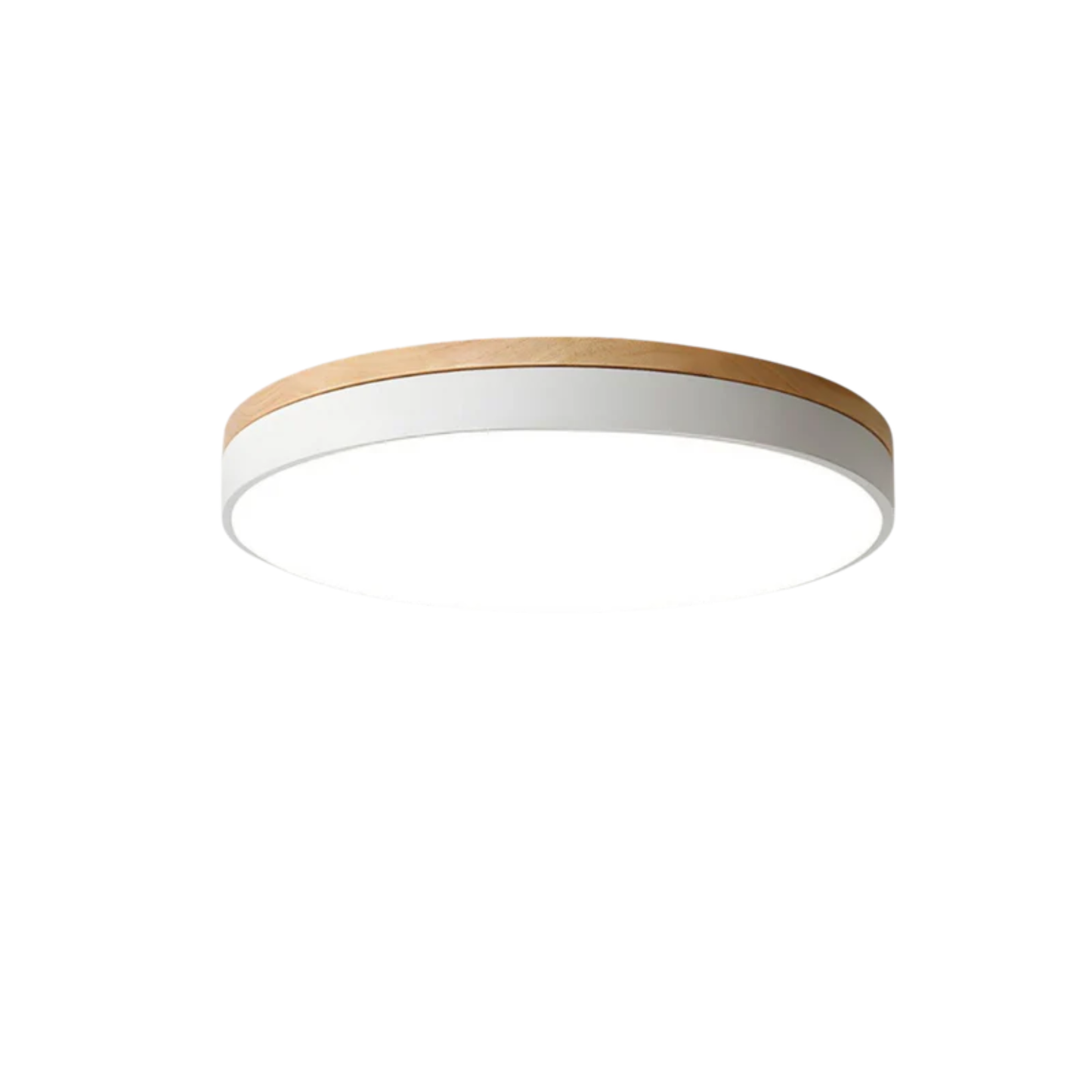 Naturalis – Plafondlamp met eiken houtaccent en LED verlichting