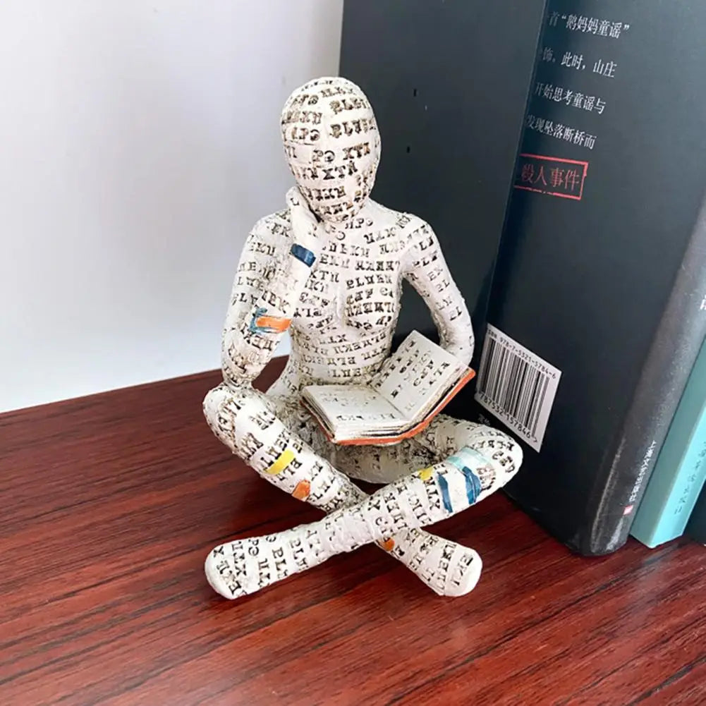 Leviro – Decoratief leesbeeld voor boekenplank