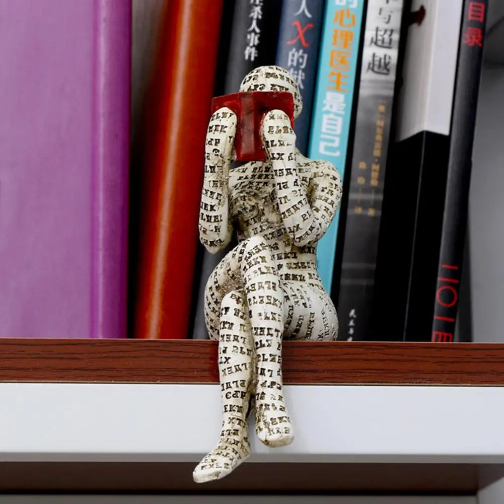Leviro – Decoratief leesbeeld voor boekenplank