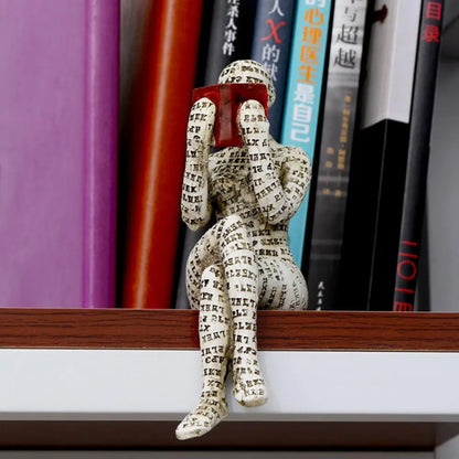 Leviro – Decoratief leesbeeld voor boekenplank