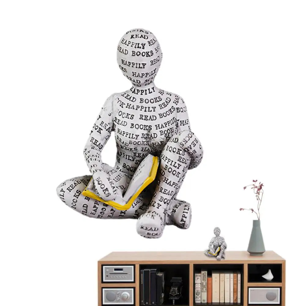 Leviro – Decoratief leesbeeld voor boekenplank