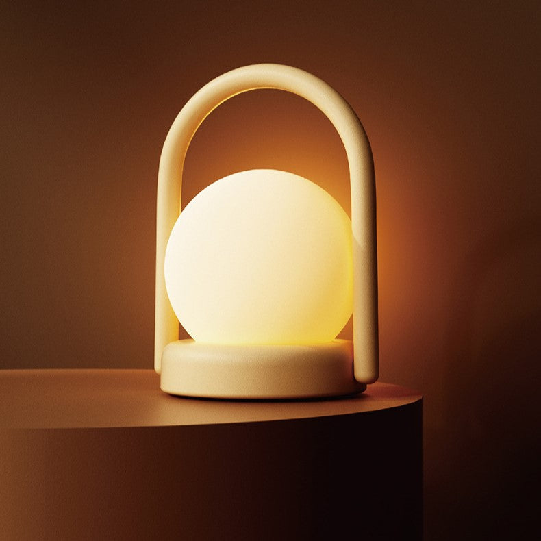 Lumèra – Draadloze Retro Tafellamp met Warm LED Licht