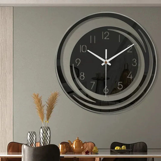 Nordeya – 3D wandklok in Scandinavisch acryl design