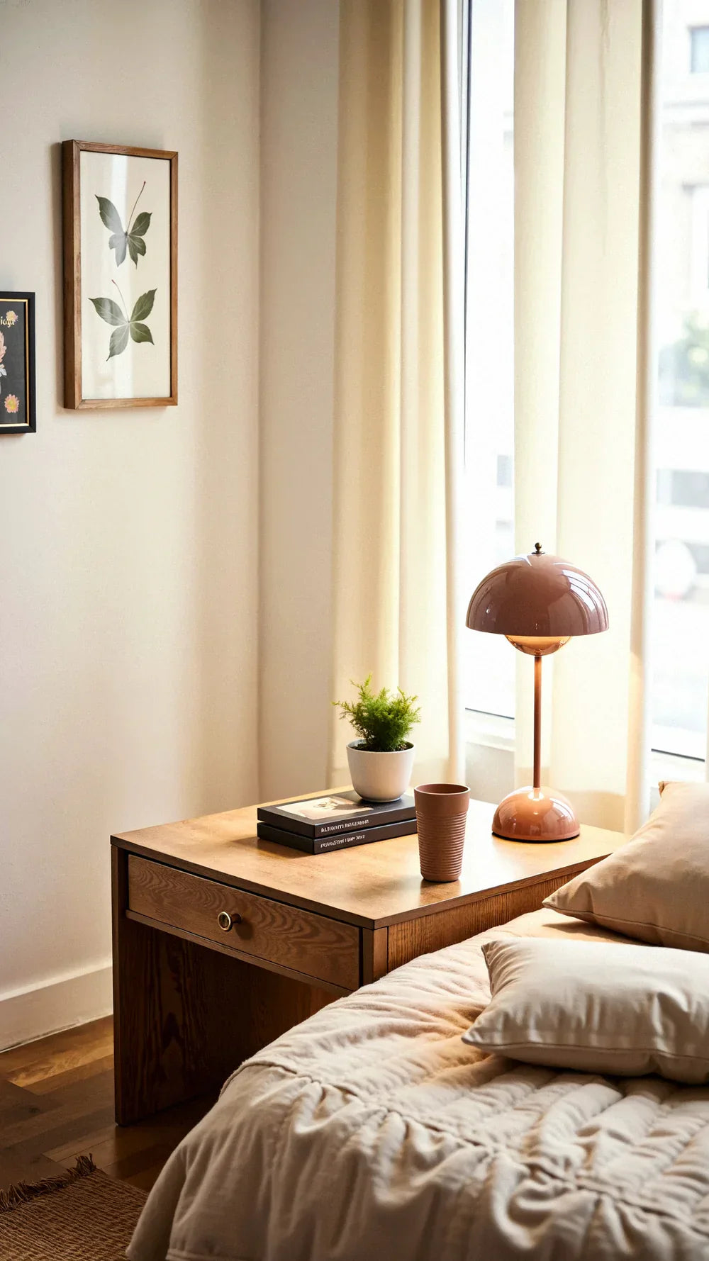 Norevia – Draadloze tafellamp met minimalistisch design