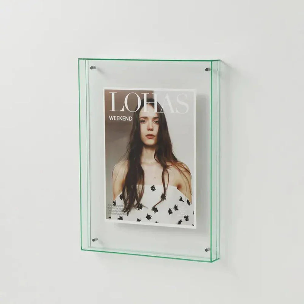 Norvexia – Transparante fotolijst met zwevend acryl design