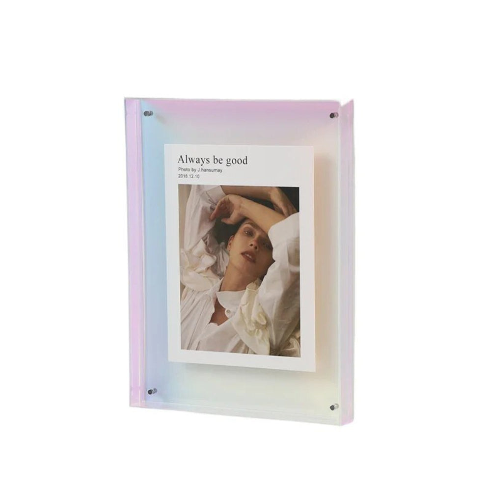 Norvexia – Transparante fotolijst met zwevend acryl design