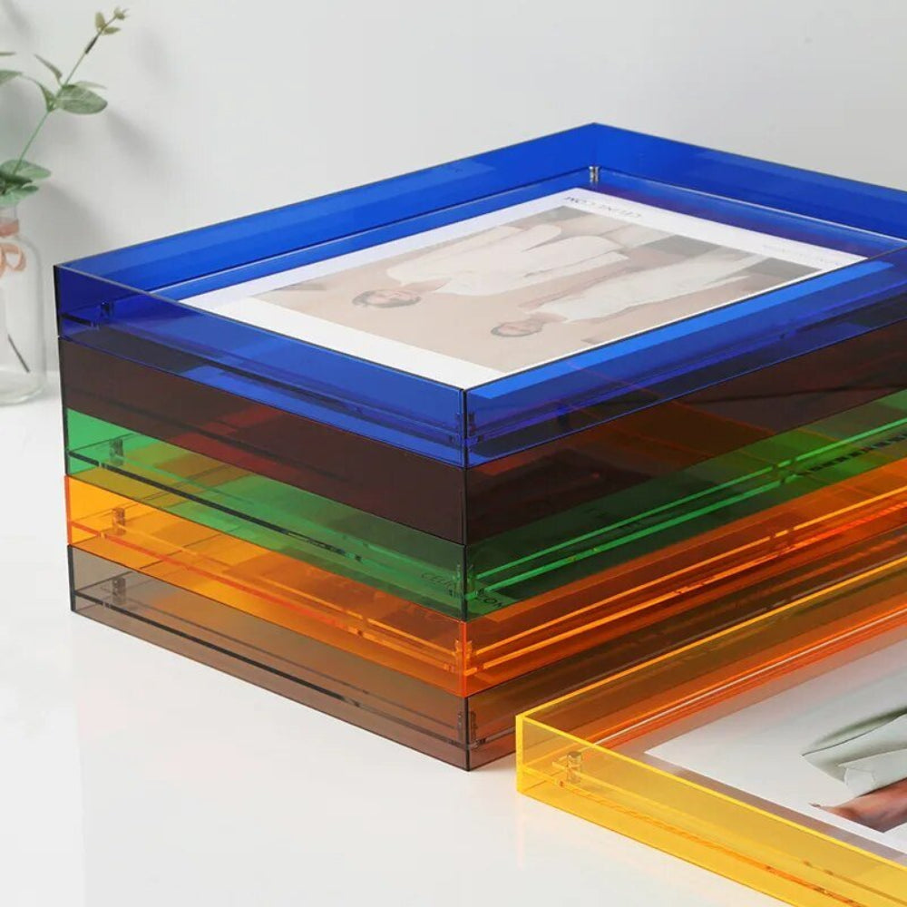 Norvexia – Transparante fotolijst met zwevend acryl design