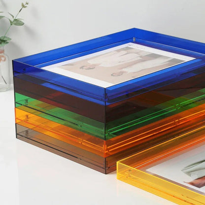 Norvexia – Transparante fotolijst met zwevend acryl design