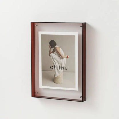 Norvexia – Transparante fotolijst met zwevend acryl design