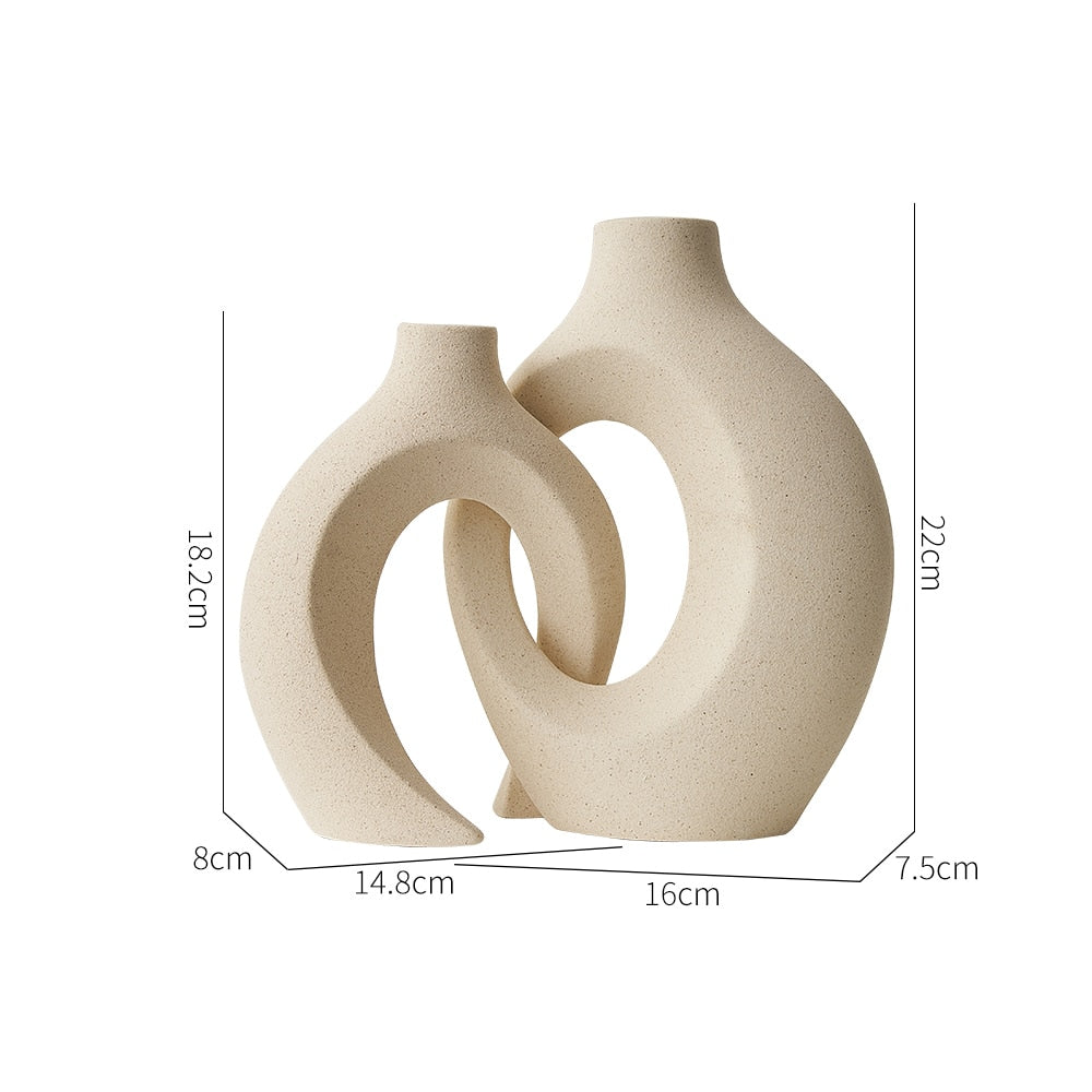 Norvian – Keramische vaas met Scandinavisch design