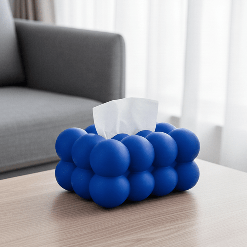Oravelle – Keramische Tissuebox Bol met Decoratief Design