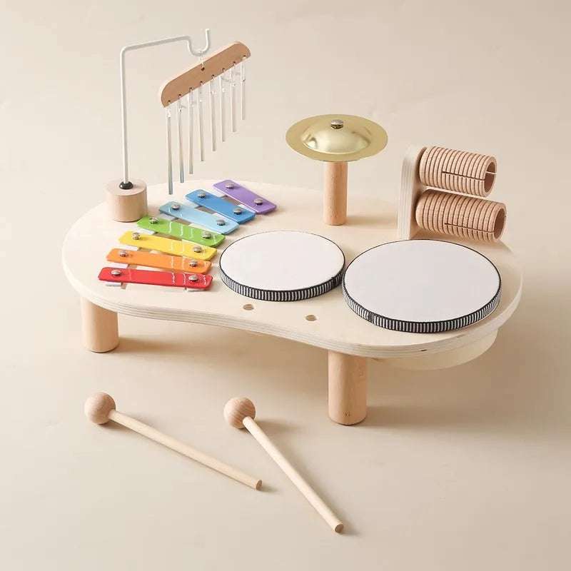Ritmora – Houten Muziekinstrumentenset voor Kinderen
