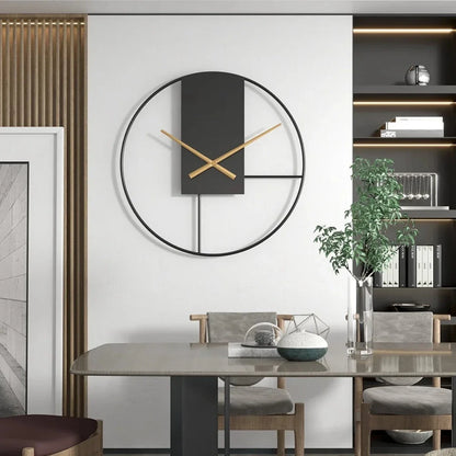 Rivento – Wandklok metaal stil uurwerk