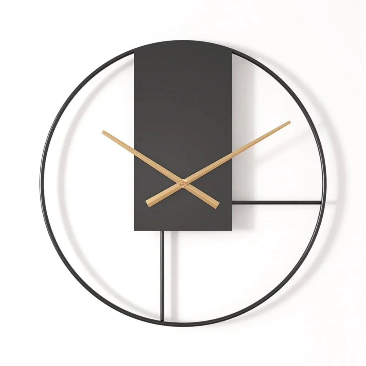 Rivento – Wandklok metaal stil uurwerk