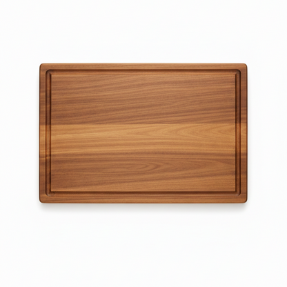 Premium Acacia Snijplank – Massief Hout voor Koken, Serveren & BBQ