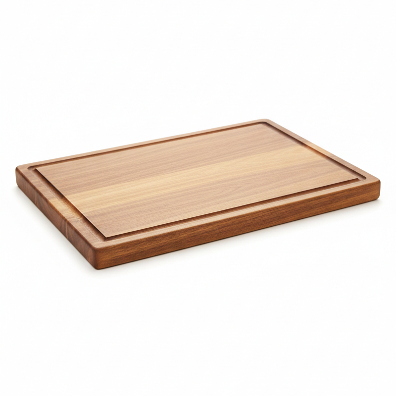 Premium Acacia Snijplank – Massief Hout voor Koken, Serveren & BBQ
