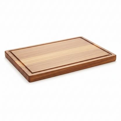 Premium Acacia Snijplank – Massief Hout voor Koken, Serveren & BBQ