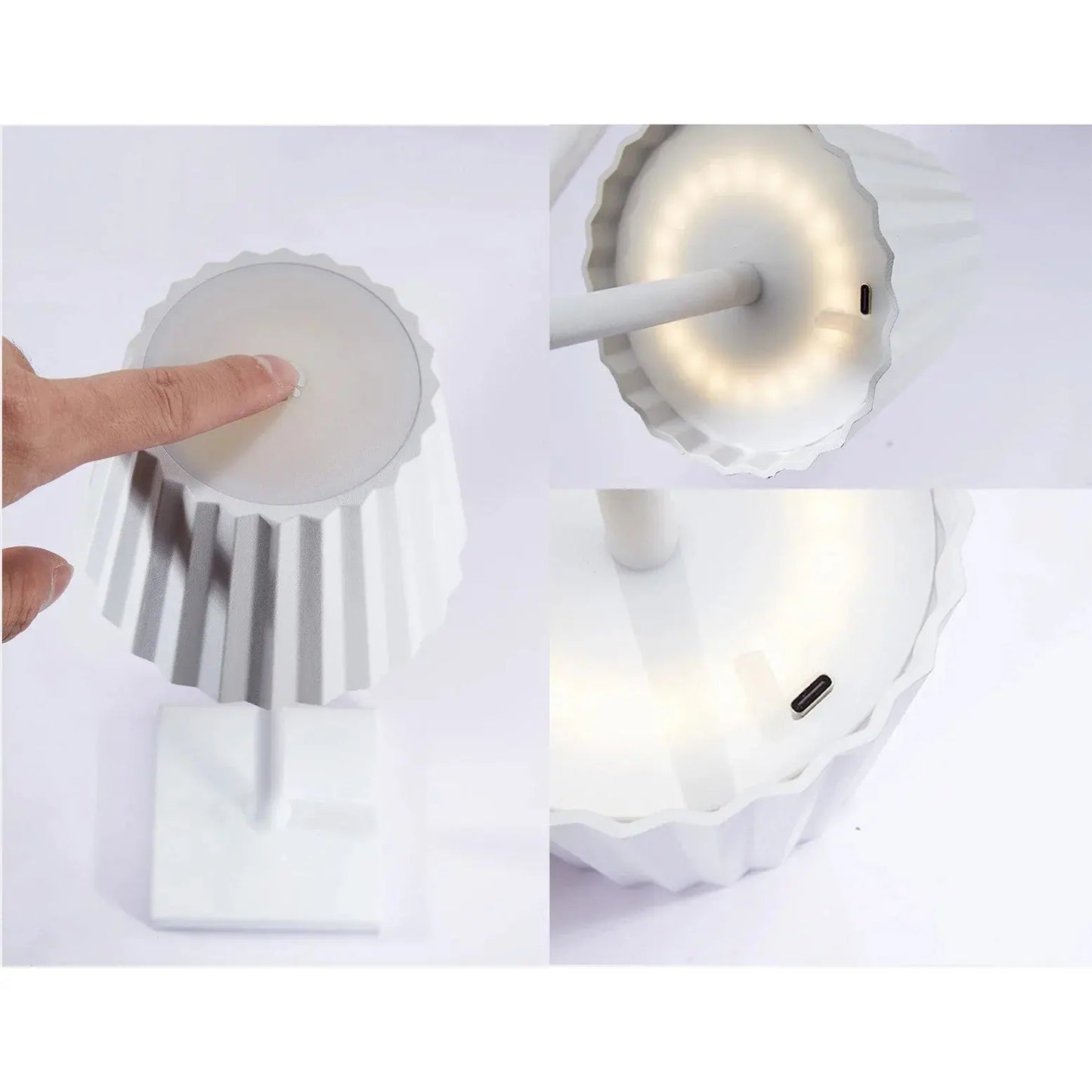 Solenna – Draadloze LED tafellamp met touchbediening
