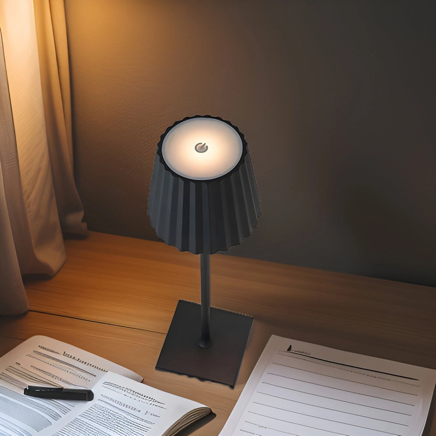 Solenna – Draadloze LED tafellamp met touchbediening