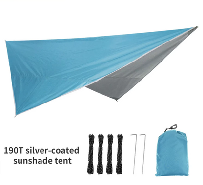 Solvane – Lichtgewicht tarp met waterdichte bescherming