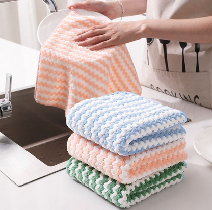 Sorelo – Microvezeldoek Koraal Fleece - Herbruikbaar