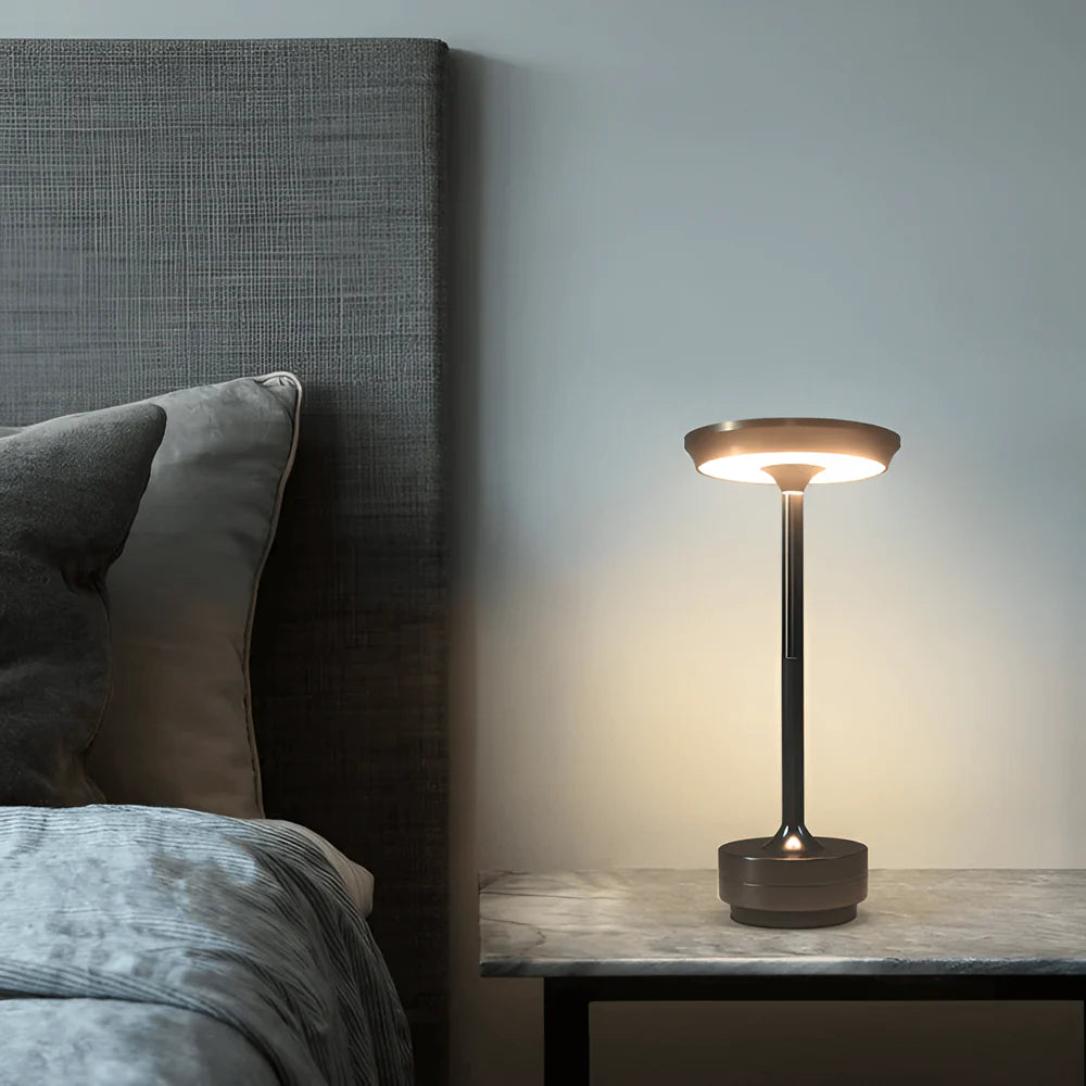 LUMARA – Draadloze tafellamp met touchbediening en dimfunctie