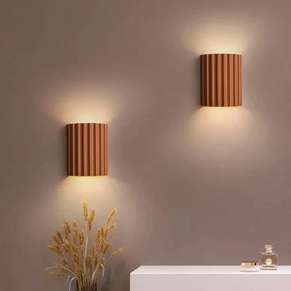 Velano – Wandlamp van hars met zacht diffuus LED-licht