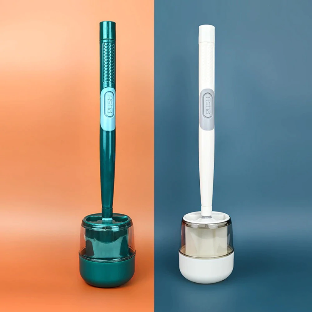 Veldra – Toiletborstel met Ingebouwde Dispenser | TPR-kop