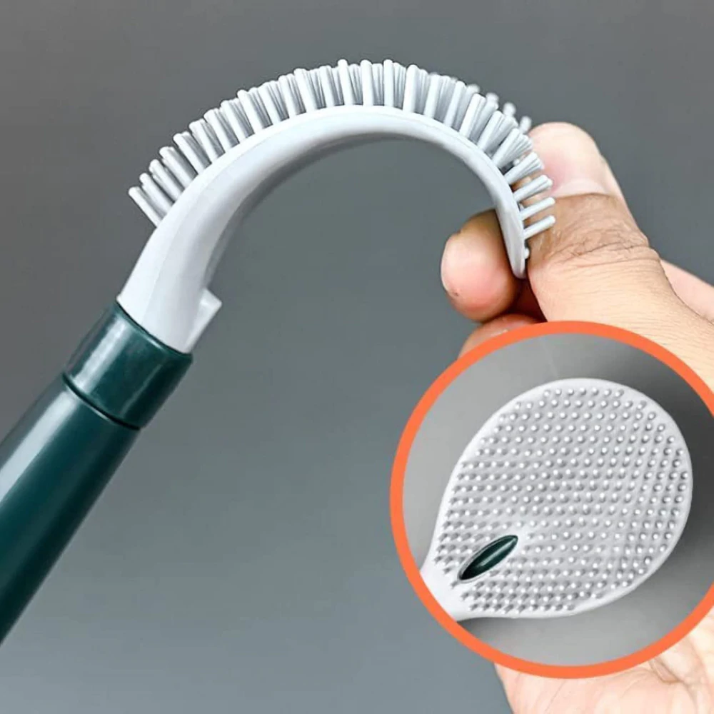 Veldra – Toiletborstel met Ingebouwde Dispenser | TPR-kop