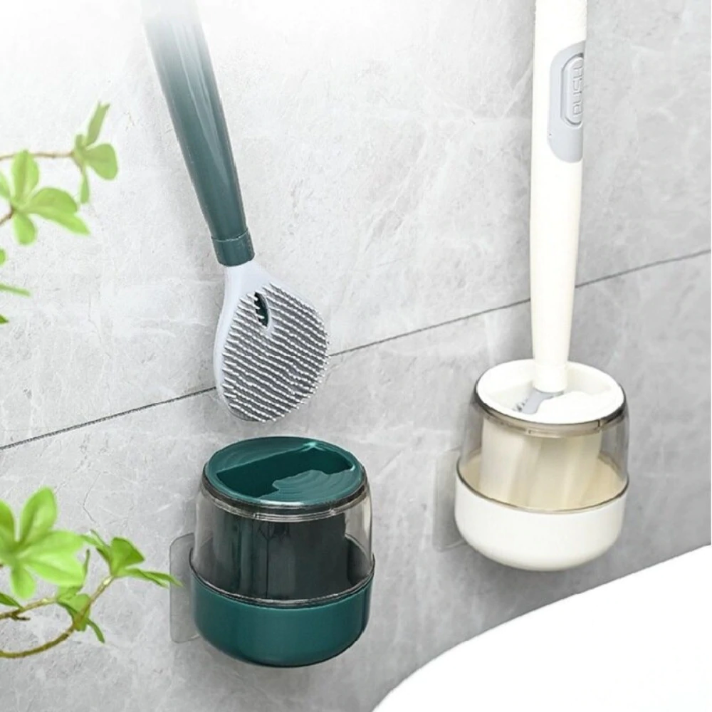 Veldra – Toiletborstel met Ingebouwde Dispenser | TPR-kop