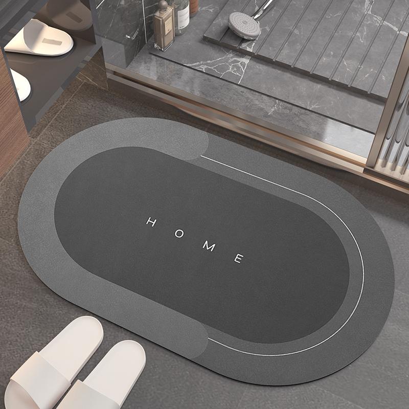 Velmora – Absorberende badmat met anti-slip laag