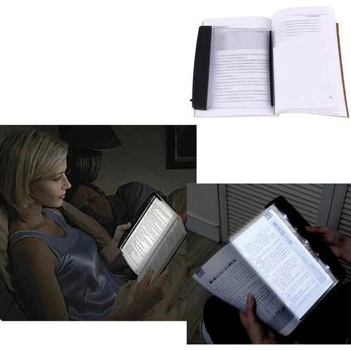 Veluné – Clip-on LED leeslamp met vlak lichtpaneel
