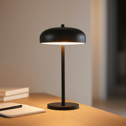 Velunor – Draadloze metalen tafellamp met dimbare LED
