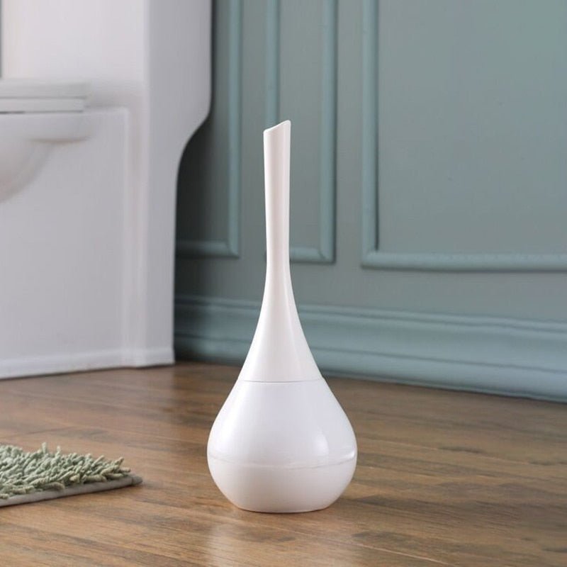 Verano – WC-borstel met gesloten houder + afneembare drip tray
