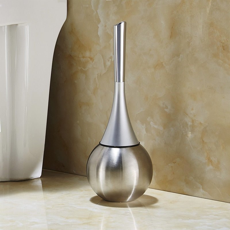 Verano – WC-borstel met gesloten houder + afneembare drip tray