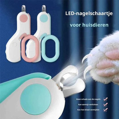 Vintaro – LED Nagelknipper voor Honden en Katten met Veiligheidslicht