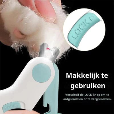 Vintaro – LED Nagelknipper voor Honden en Katten met Veiligheidslicht