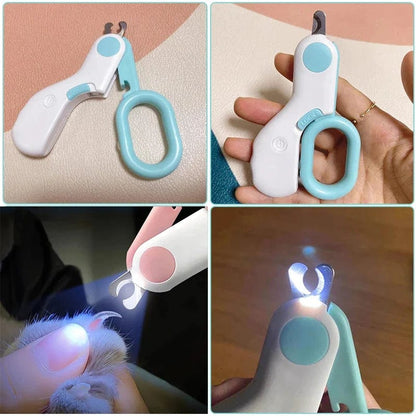 Vintaro – LED Nagelknipper voor Honden en Katten met Veiligheidslicht