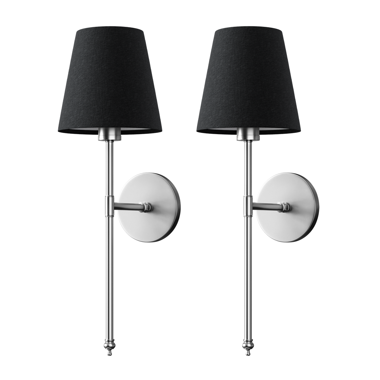 Vivaro – Draadloze wandlamp set goud-zwart met RGB afstandsbediening