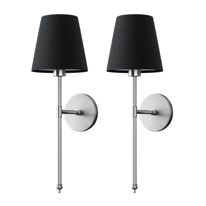 Vivaro – Draadloze wandlamp set goud-zwart met RGB afstandsbediening
