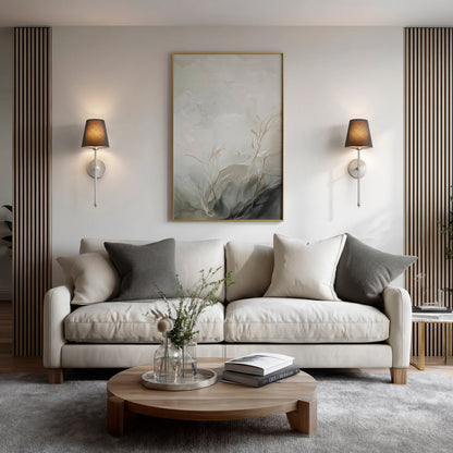 Vivaro – Draadloze wandlamp set goud-zwart met RGB afstandsbediening