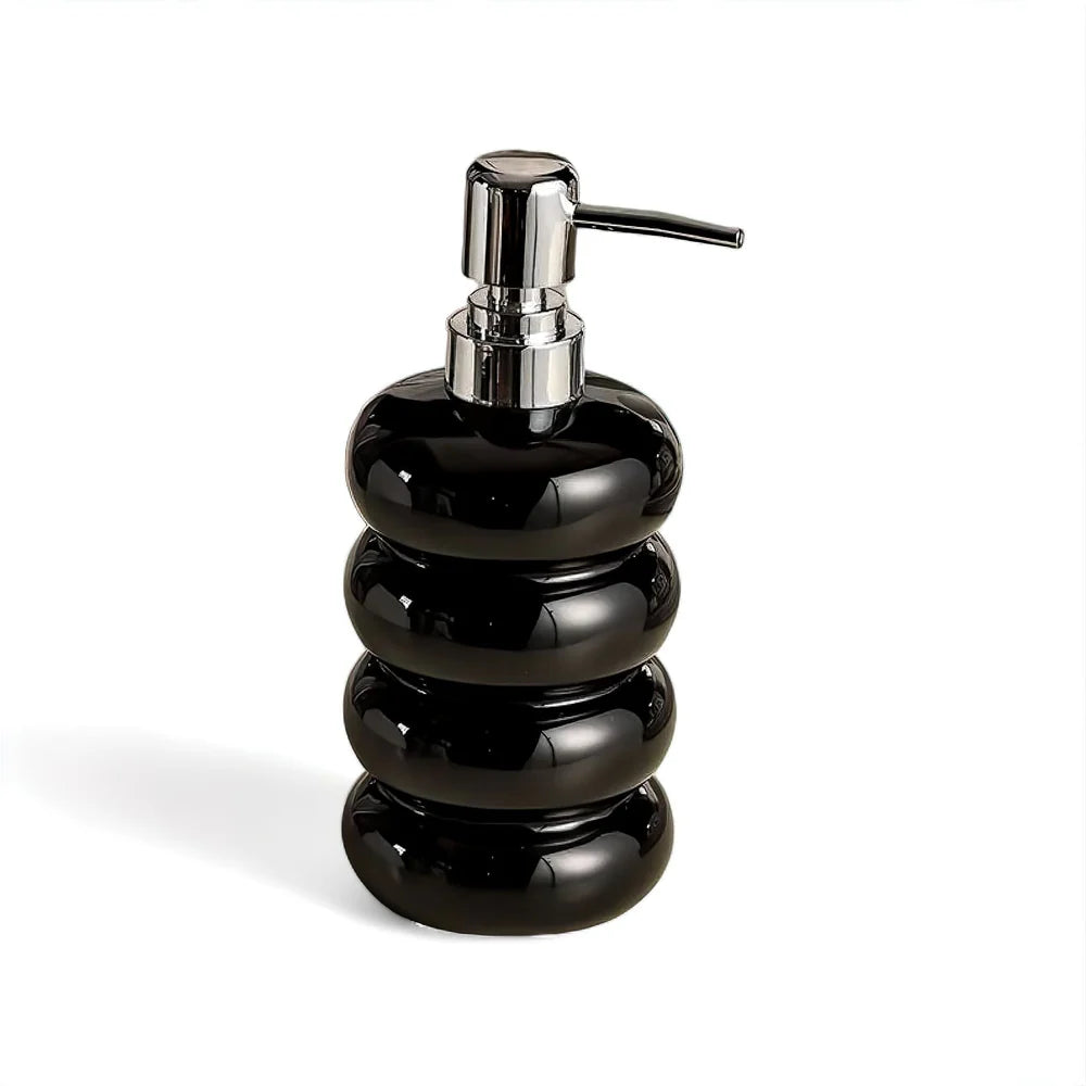 Keramische Zeepdispenser Bolvorm (400 ml)