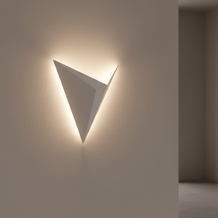 Zenviro – Geometrische LED wandlamp met zacht licht